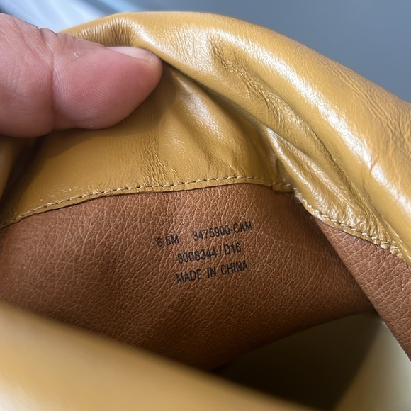 Frye Ray Fringe Over the Knee Tall Suede Grommet Pointed Toe Boots Tan 6.5 - Picture 10 of 13